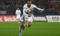 Un grand Kylian Mbappé a été le grand artisan de la victoire du PSG sur Vannes en Coupe de France, au stade de La Rabine, le 3 janvier 2022
