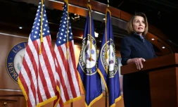 La démocrate Nancy Pelosi, le 13 décembre 2018 au Capitole, à Washington