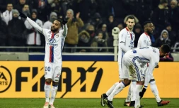 Lyon, porté par Alexandre Lacazette, a dominé Marseille au Parc OL, le 22 janvier 2017