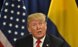 Donald Trump à l'ONU à New York le 25 septembre 2018