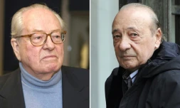 Montage photos : Jean-Marie Le Pen a perdu son procès contre le publicitaire Jacques Séguéla qu'il poursuivait pour l'avoir traité de nazi