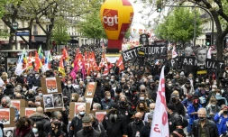 Défilé du 1er mai 2021 à Paris 