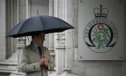 La Cour suprĂȘme britannique, le 23 novembre 2022 Ă Londres