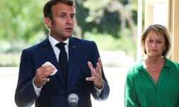 Emmanuel Macron le 4 août 2020 à Toulon