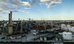 Une raffinerie de pétrole à El Paso, au Texas, le 20 septembre 2023