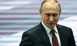 Le président russe Vladimir Poutine, à Moscou, le 29 novembre 2017