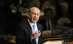 Le Premier ministre israélien Benjamin Netanyahu à New York, le 23 septembre 2011
