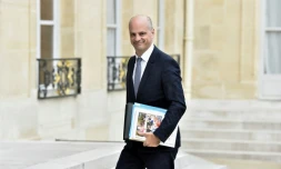 Le ministre de l'Education Jean-Michel Blanquer à Paris, le 30 août 2017