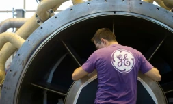 Un employé de GE à Belfort en 2015