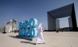 L'Expo 2020 qui se déroule sur un énorme site aménagé à la périphérie de Dubaï a ouvert ses portes au public