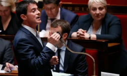 Le Premier ministre Manuel Valls lors des questions au Gouvernement à l'Assemblée nationale, le 22 juin 2016 à Paris
