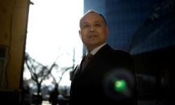 L'avocat chinois Yu Wenshang, le 12 janvier 2017 à Pékin