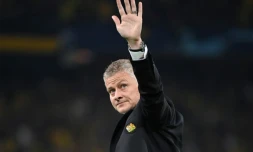 L'entraîneur norvégien de Manchester United, Ole Gunnar Solskjaer, après le match de poules de la Ligue des Champions contre les Young Boys, le 14 septembre 2021 à Berne
