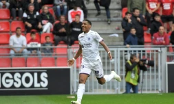 Le défenseur de Toulouse Jean-Clair Todibo (c) buteur lors du déplacement à Rennes le 30 septembre 2018
