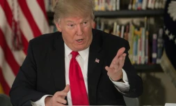 Le président américain Donald Trump, le 3 mars 2017 à Orlando en Floride