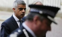 Le maire de Londres Sadiq Khan, le 5 avril 2017 à Londres