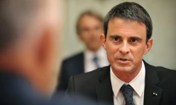 Le Premier ministre Manuel Valls le 2 mai 2016 à Canberra