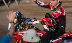 Le motard portugais Paulo Gonçalves lors de la 1re étape du Dakar 2019, le 6 janvier 2019 à Lima