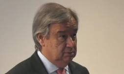 Le secrétaire général de l'ONU, Antonio Guterres, le 18 septembre 2017 à New York