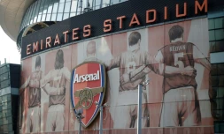 Vue du stade du club Arsenal le 19 avril 2021 à Londres