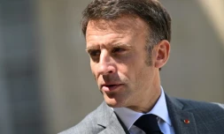 Le président Emmanuel Macron à l'Elysée, le 21 juillet 2023 à Paris