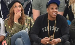Beyoncé et Jay Z au Madison Square Garden de New York le 15 février 2016