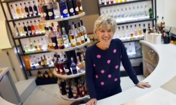 Edith Giffard-Jouanneau, directrice de la maison Giffard, le 29 avril 2016 à Avrillé, près d'Angers