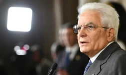 Le président italien Sergio Mattarella, le 10 décembre 2016 à Rome
