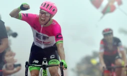 Le Canadien Michael Woods (EF-Education) a remporté mercredi 12 septembre la 17e étape du Tour d'Espagne