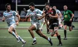 L'ailier français Donovan Taofifenua, lors du match de Top 14 contre Toulouse, le 10 octobre 2020 à la Paris La Défense Arena à Nanterre