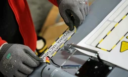 Assemblage d'un drone Fire Point dans un lieu non dévoilé en Ukraine, le 29 janvier 2026 