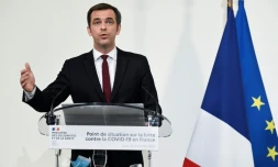 Le ministre de la Santé Olivier Véran, le 19 novembre 2020 à Paris