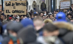 Manifestation contre la loi travail le 31 mars 2016 à Nantes 