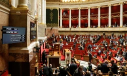 L'Assemblée nationale, à Paris le 26 octobre 2021