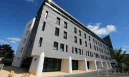 L'hĂŽpital Sebastopol de Reims oĂč est hospitalisĂ© Vincent Lambert, pris en photo en juin 2015