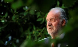 L'ancien roi d'Espagne Juan Carlos, le 24 septembre 2009 Ă Madrid