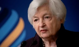 La secrétaire américaine au Trésor, Janet Yellen, le 28 mars 2023 à Washington