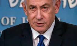 Le Premier ministre israélien Benjamin Netanyahu le 17 mars 2024 à Jérusalem