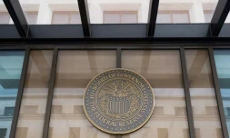 Le bĂątiment de la Fed Ă Washington, le 3 mai 2023