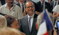 François Hollande le 28 juillet 2016 à Rivesaltes