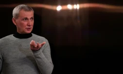 Le directeur du ballet de Bolshoï, Makhar Vaziev, le 8 décembre 2017 à Moscou