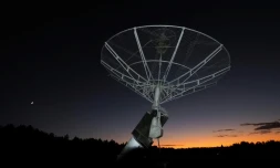 Le radiotélescope de Nançay, le 3 octobre 2019 prÚs de Vierzon