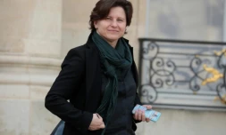 La ministre des Sports, Roxana Maracineanu, à la sortie du Palais de l'Elysées, le 20 septembre 2019