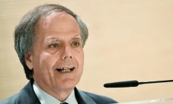 Le ministre des Affaires Etrangères italien Enzo Moavero Milanesi à Rome le 09 juillet 2018