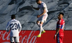 Real Madrid, porté par un grand Karim Benzema reste sur un succès précieux contre Elche au stade Alfredo Di Stefano de Valdebebas, le 13 mars 2021