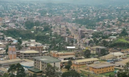 La ville de Bamenda, le 16 juin 2017 au Cameroun