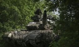 Des soldats ukrainiens dans la région du Donbass