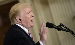 Le président américain Donald Trump à la Maison Blanche à Washington, le 7 septembre 2017