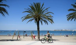 La plage de Roses, en Espagne, le 21 juin 2020 