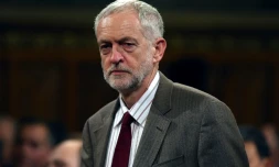 Le chef du parti d'opposition travailliste Jeremy Corbyn à Londres, le 20 octobre 2015